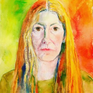 Self-Portrait painted at a time of great distress.