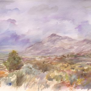 Desert Plain and Mountains, Palm Springs
