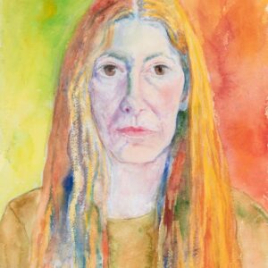 Self-Portrait Burning